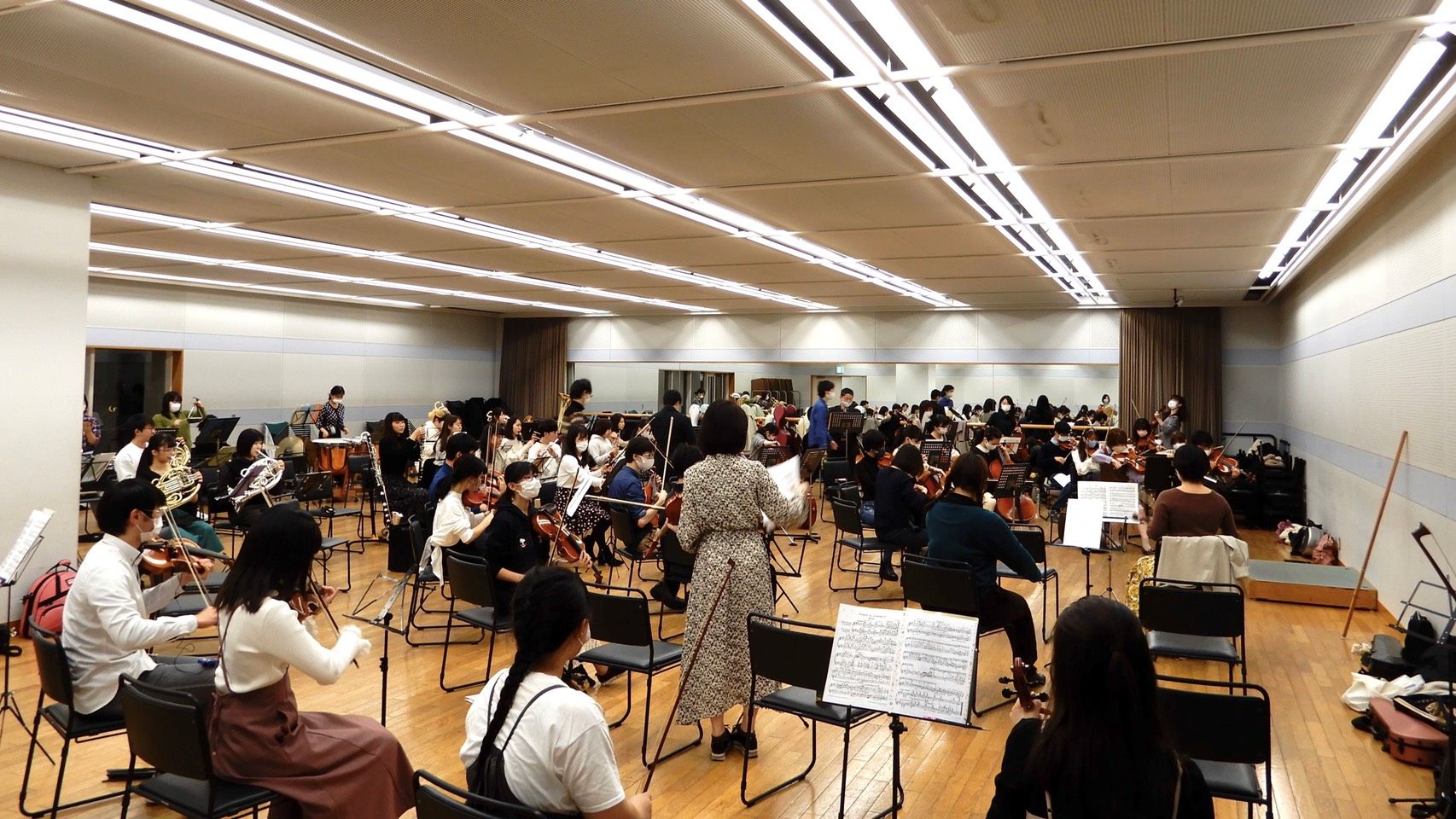 東京オペラシティコンサートホール・大リハーサルルームにて（2020年11月8日）